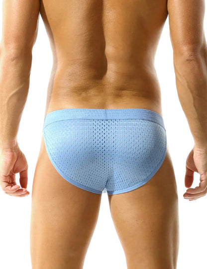 Bright Mesh Briefs