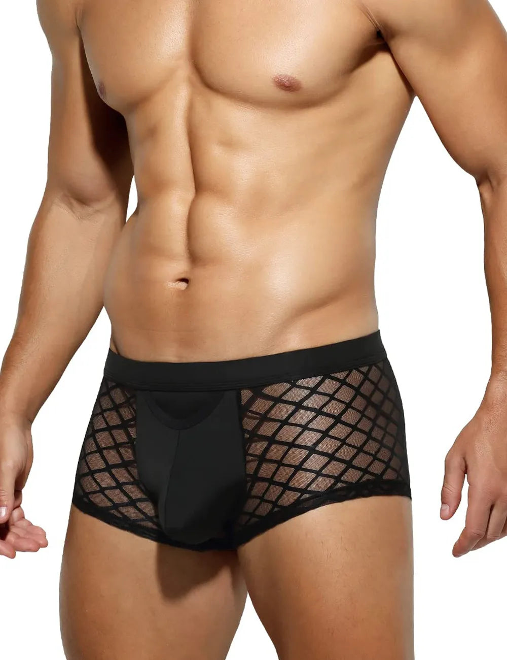Mensexy All Over Mesh Boxers